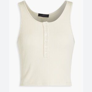 The Range NYC Crop Ribbed Tank